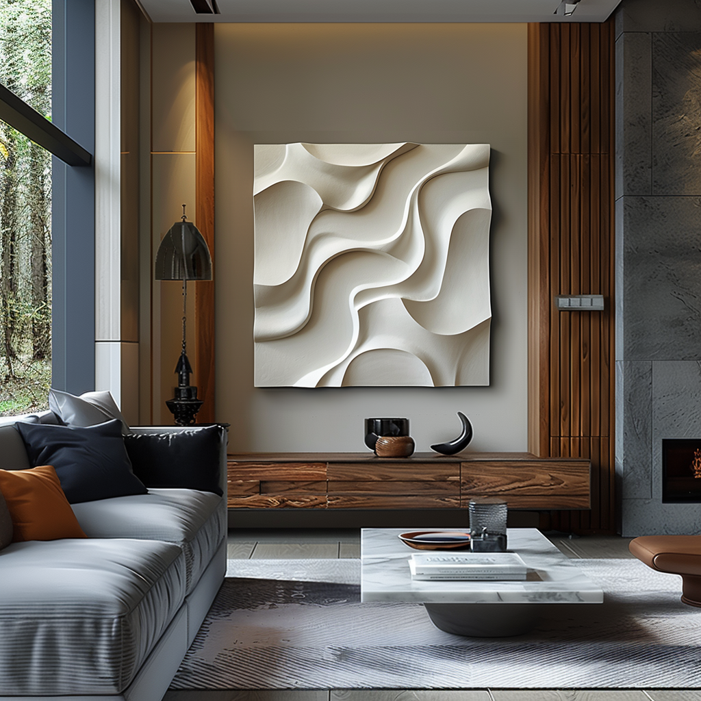 Meander: Contemporary Wall Art | Multi Size Indoor Decorations