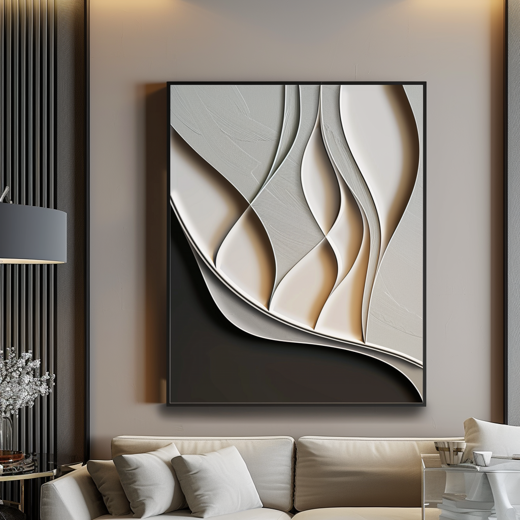 Smoky Mountain: Abstract Wall Decor Multi Size Indoor Decorations