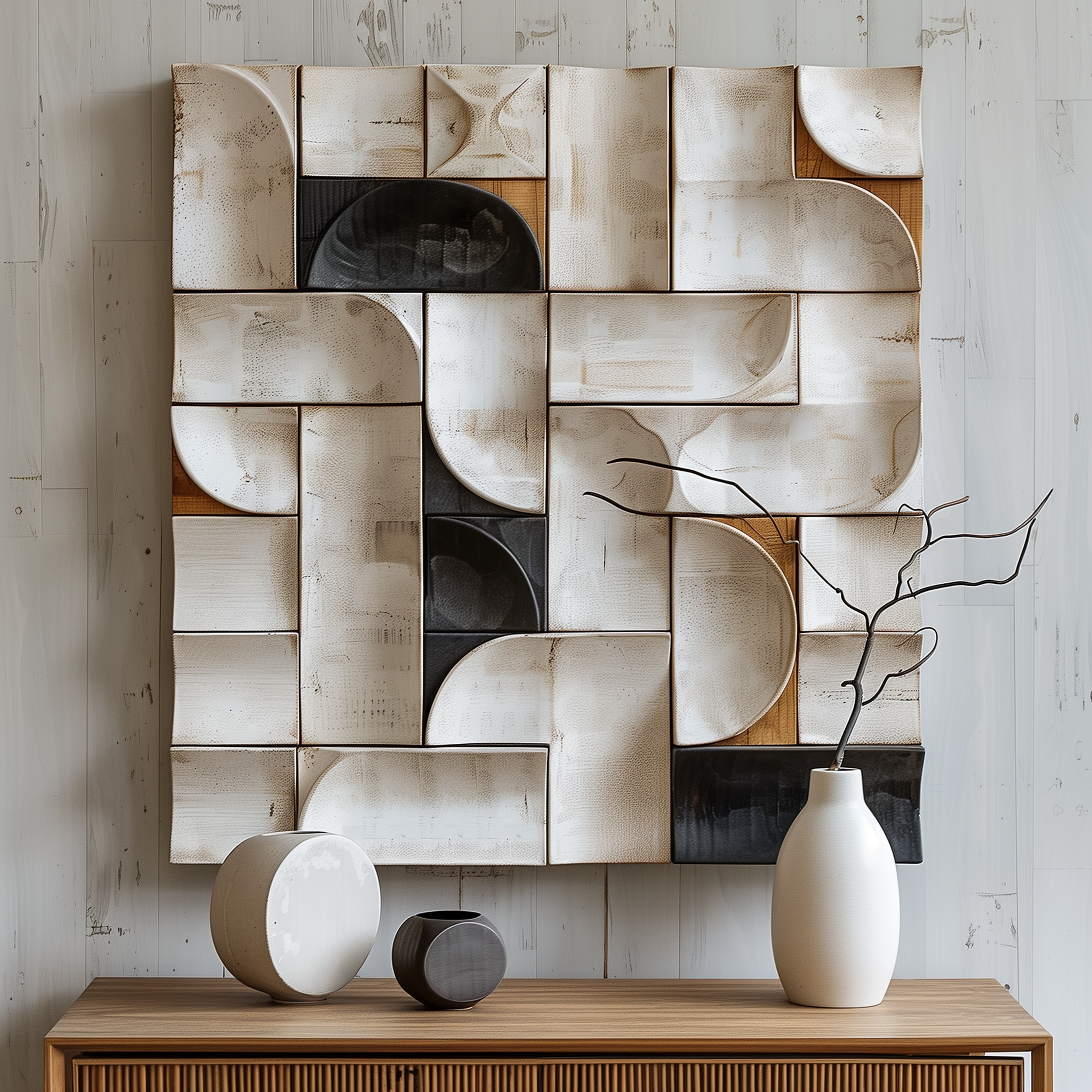 Maze Contemporary Wall Art | Multi Size Indoor Decorations