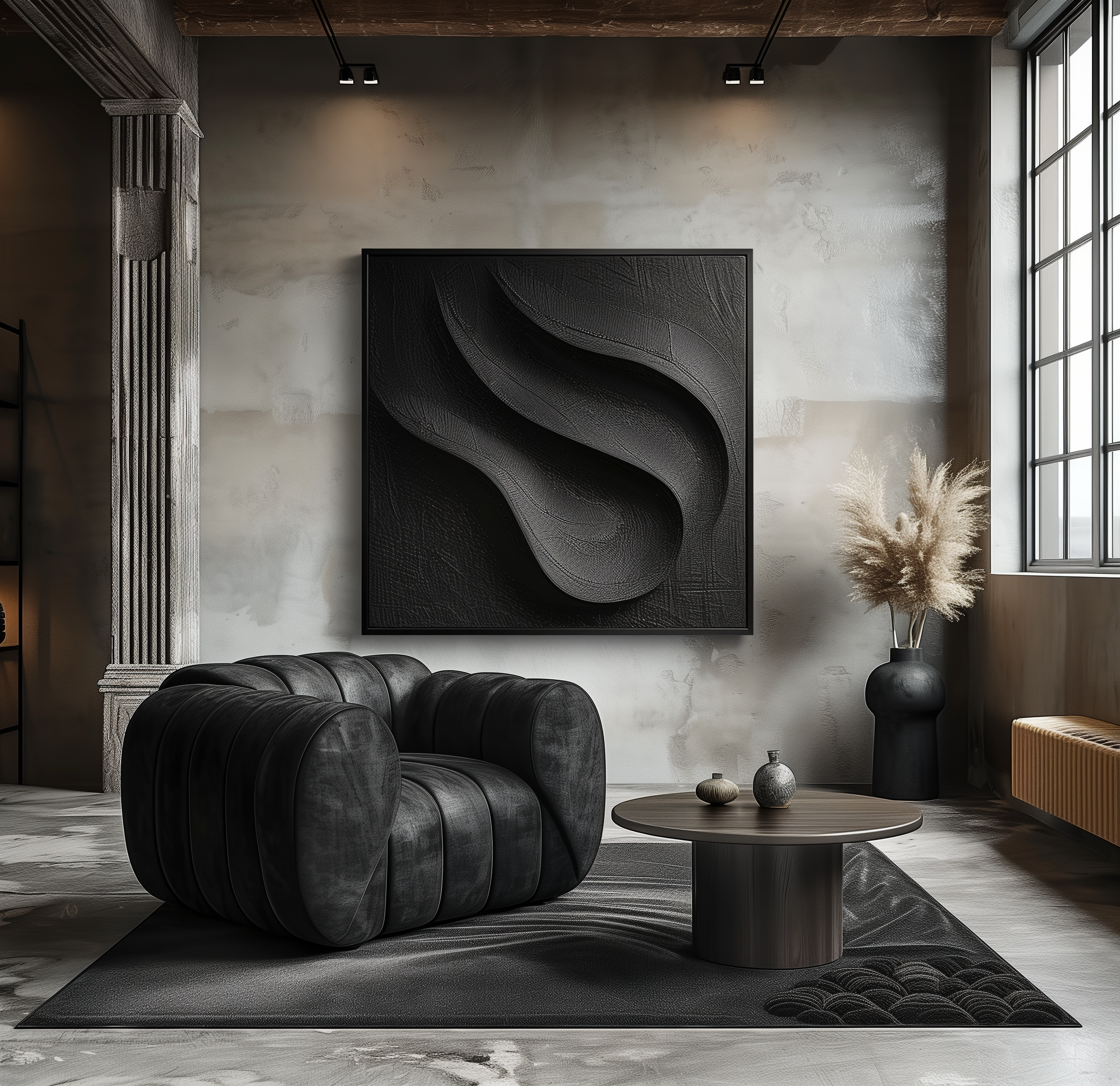 Noir: Modern Wall Art | Multi Size Indoor Decorations